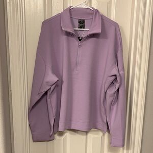 Women’s Adidas half Zip-Up buttery soft hoodie